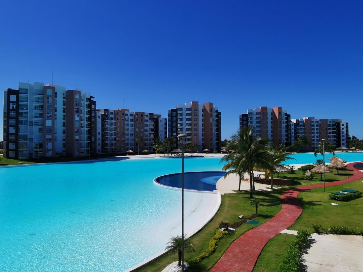 Hermoso Departamento En Dreams Lagoons Cancún Exteriér fotografie